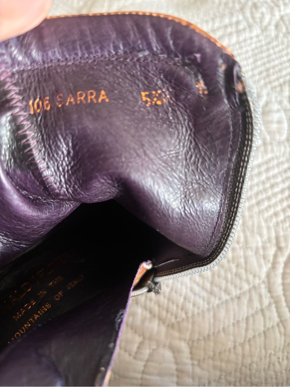 Donald J. Pliner “Sarra” Bootie-NWOB-5.5 - Picture 5 of 6